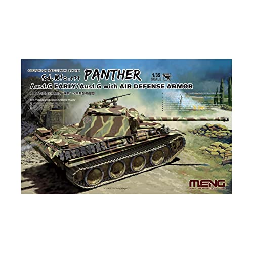 Meng Model MNGTS-052 1:35-Sd.Kfz. Panther AUSF G w/A.D. Rüstungsmaßstab, unlackiert von MENG