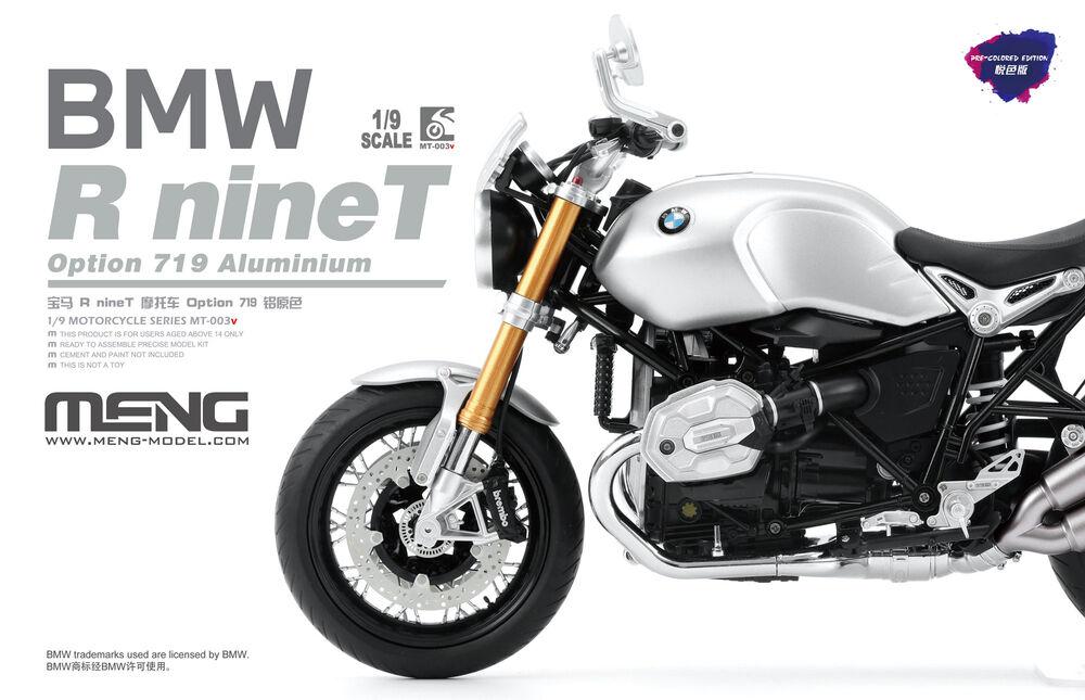 BMW R nineT Option 719 Aluminium (Pre-colored Edition) von MENG Models