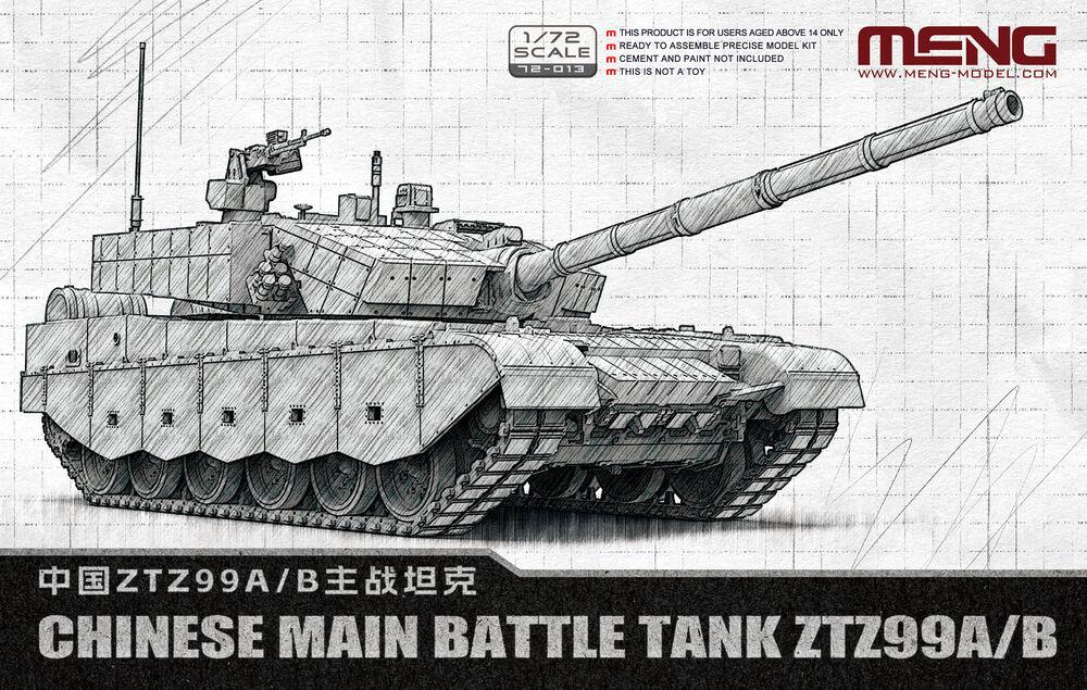 Chinese Main Battle Tank ZTZ99A/B von MENG Models