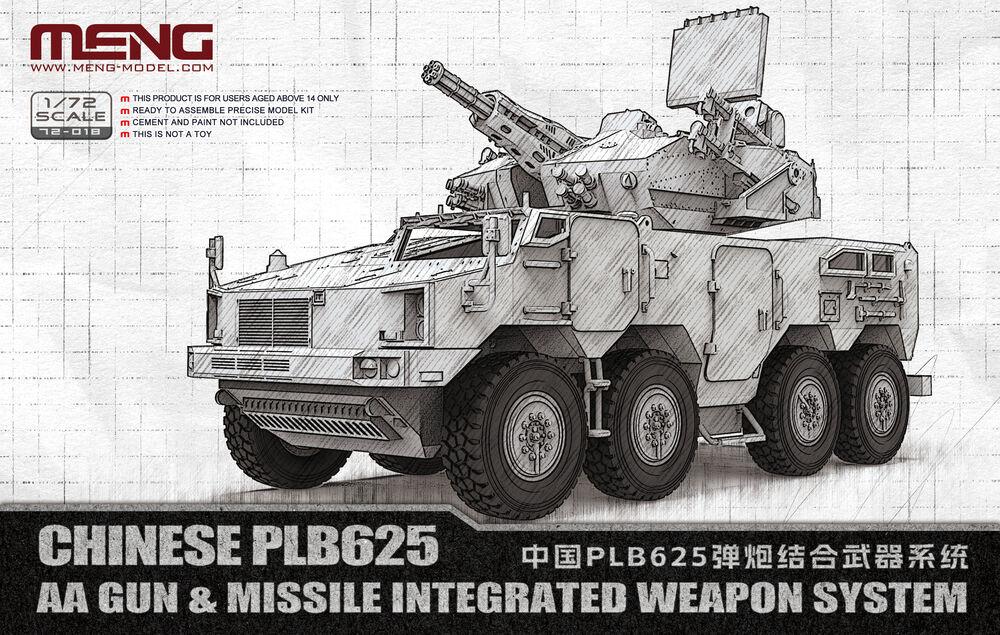 Chinese PLB625 AA Gun & Missile Integrated Weapon System Chinese PLB625 AA Gun & Missile Integrated Weapon System von MENG Models