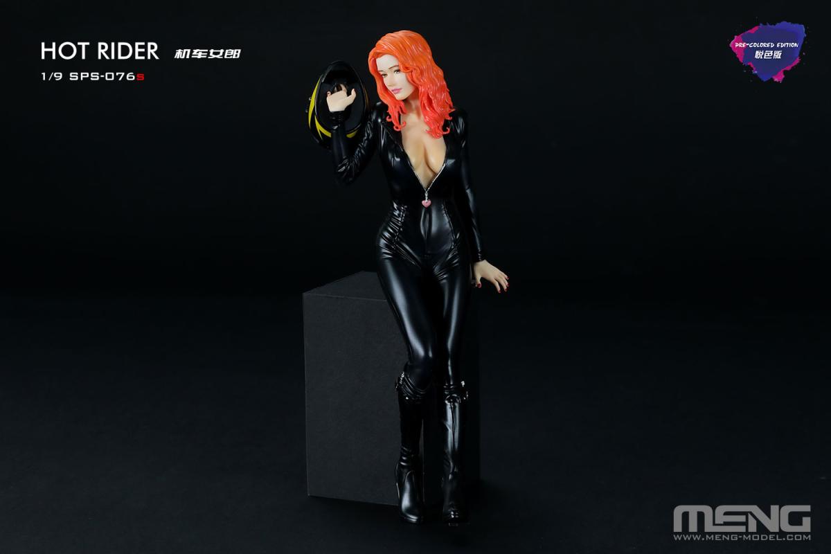 Hot Rider (Resin) - Pre-colored Edition - Assembled Figure von MENG Models
