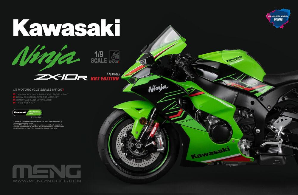 Kawasaki Ninja ZX-10R KRT Edition (Pre-colored Edition) von MENG Models