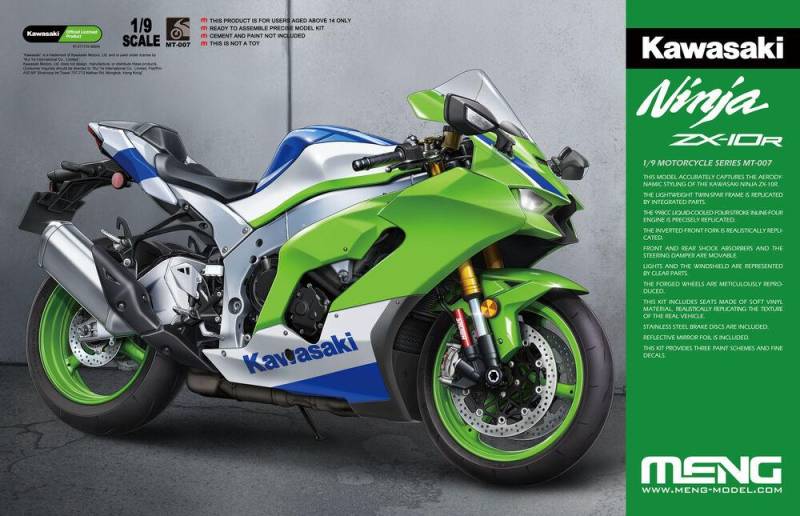 Kawasaki Ninja ZX-10R von MENG Models