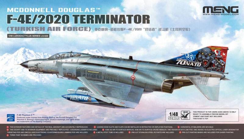 McDonnell Douglas F-4E/2020  Terminator (Turkish Air Force) von MENG Models