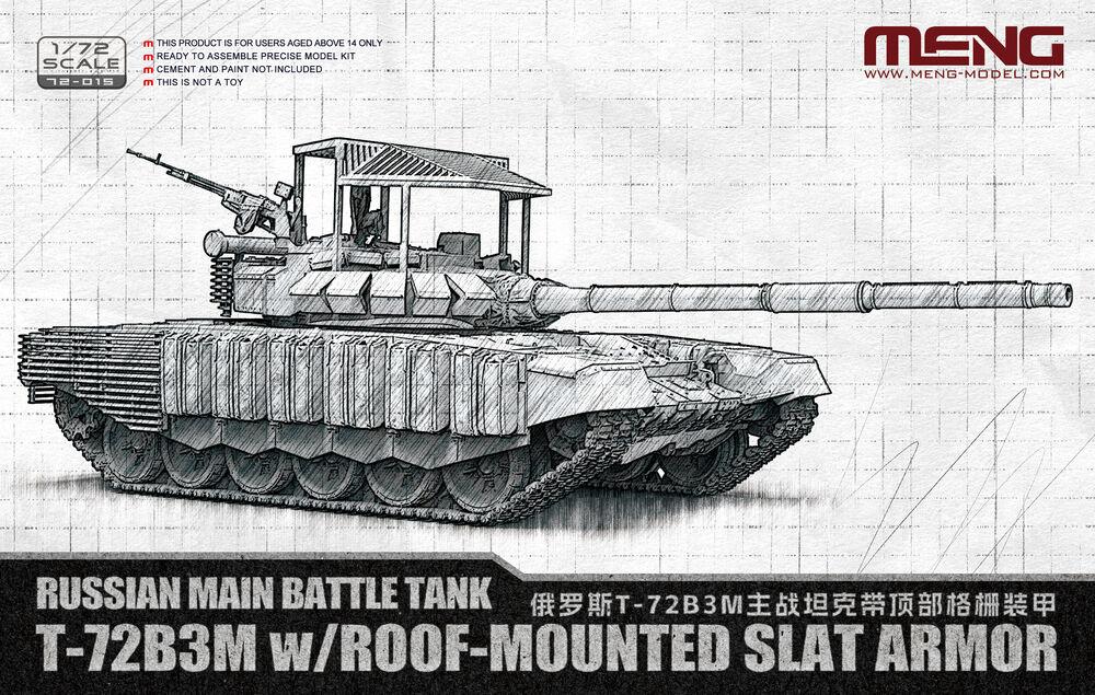 Russian Main Battle Tank T-72B3M w/Roof-Mounted Slat Armor Russian Main Battle Tank T-72B3M w/Roof-Mounted Slat Armor von MENG Models