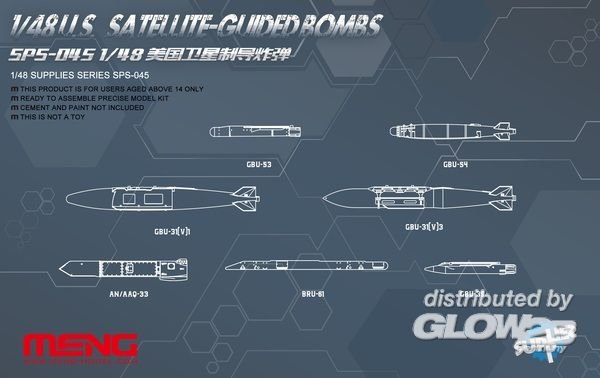U.S.Satellite-guided Bombs U.S.Satellite-guided Bombs von MENG Models