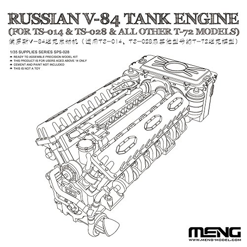 1/35 Motor V-84 (Für TS-028 und alle T-72 Modelle) von MENG