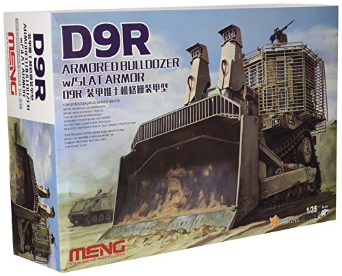MENG 1/35 Caterpillar D9R Planierraupe mit Panzerung, Militär, Modellbausatz, Erwachsener, Unisex, Nicht zusammenklappbar MENG 1/35 Caterpillar D9R Planierraupe mit Panzerung, Militär, Modellbausatz, Erwachsener, Unisex, Nicht zusammenklappbar von MENG