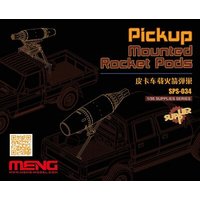 MENG MODEL SPS-034 1:35 Raketen für Pick-up, Resin MENG MODEL SPS-034 1:35 Raketen für Pick-up, Resin von MENG