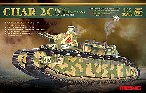 MENG-Model TS-009 - French Super Heavy Tank Char 2C MENG-Model TS-009 - French Super Heavy Tank Char 2C von MENG