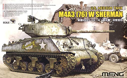 MENG-Model TS-043 1/35 M4A3 (76) W Modellbausatz, verschieden von MENG