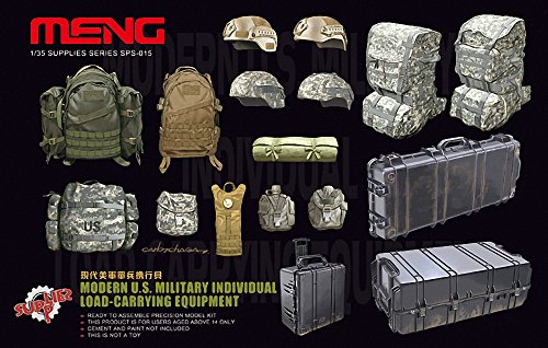 MENG SPS015-1/35 Moderne Militärausrüstung Set von MENG