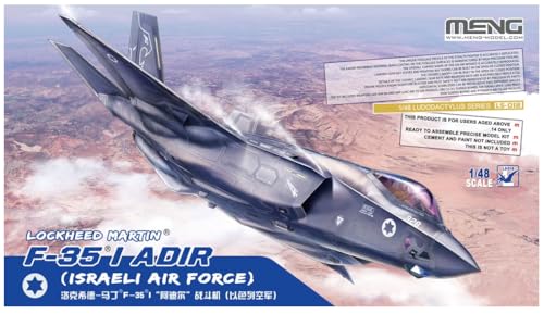 Meng 913990 Model 1:48-Lockheed Martin F-35l Adir (Israeli) Modellbausatz, Einheitsgröße D von MENG