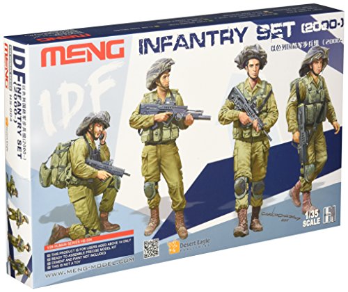 Meng HS-004 - Modellbausatz IDF Infantry Set (2000-) von MENG