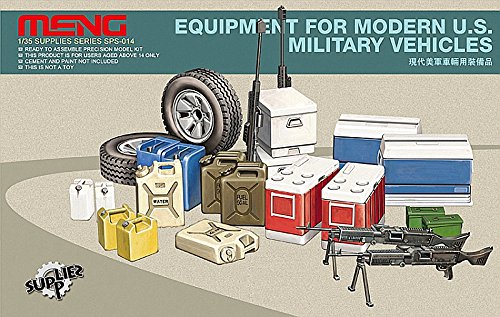 Meng-Model SPS-014 - Equipment for modern U.S Military Vehicle von MENG
