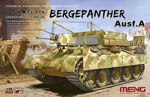 Meng Model SS-015 Jagdpanther Plastikmodellbausatz, Farbig von MENG