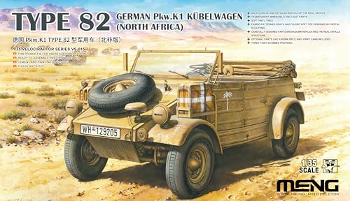 Meng - 1/35 Kübelwagen K1, Typ 82 - Plastik-Modellbau - Maßstab: 1:35 von MENG