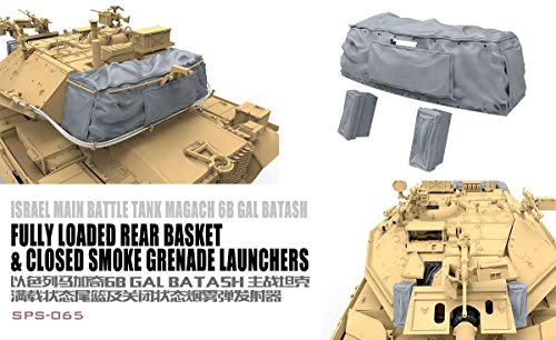 Unbekannt Meng Sps065 1/35 Magach 6B Rear Basket Und Gren Launchers Resin von MENG