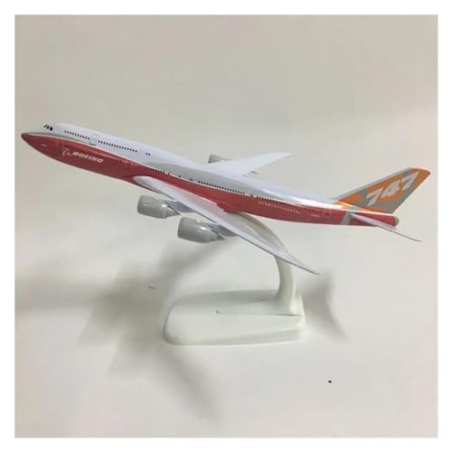 Aerobatic Flugzeug Für Boeing 747-8 Flugzeugmodell 1:300 Druckguss-Metallflugzeuge Flugzeuge Spielzeug 20 cm von MENGE