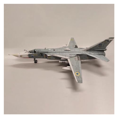 Aerobatic Flugzeug Für SU-24MR Ukrainisches Legierungsdruckguss-Kampfflugzeugmodell Im Militärstil Souvenirspielzeug Im Maßstab 1:72 von MENGE