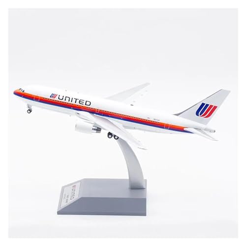 Aerobatic Flugzeug Für United Airlines B767-200 Legierung Flugzeug Modell Sammlung Emulation Spielzeug Geschenk Display Simulation Druckguss Maßstab 1:200 von MENGE