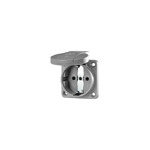 Mennekes Schukoeinbausteckdose grey 1,5 - 2,5 mm² Netzstecker Mennekes Schukoeinbausteckdose grey 1,5 - 2,5 mm² Netzstecker von MENNEKES