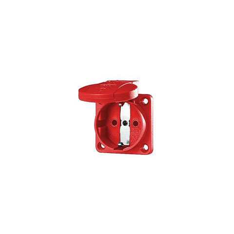 Mennekes Schukoeinbausteckdose red 1,5 - 2,5 mm² Netzstecker von MENNEKES