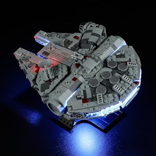 MENZAVA Licht-Set Kompatibel Mit 2024 Millennium Falcon Star Wars 75375 - Led-Beleuchtungsset Für Bausteinen Modell - Modell Set Nicht Enthalten MENZAVA Licht-Set Kompatibel Mit 2024 Millennium Falcon Star Wars 75375 - Led-Beleuchtungsset Für Bausteinen Modell - Modell Set Nicht Enthalten von MENZAVA