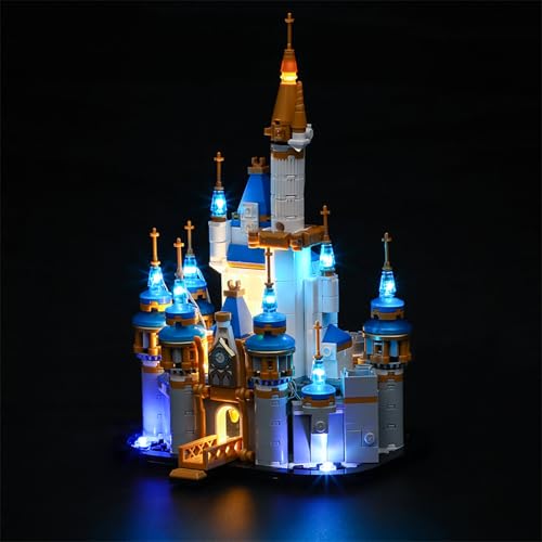 MENZAVA Licht-Set Kompatibel Mit 40478 Kleines Disney Schloss Disney - Led-Beleuchtungsset Für Bausteinen Modell - Modell Set Nicht Enthalten MENZAVA Licht-Set Kompatibel Mit 40478 Kleines Disney Schloss Disney - Led-Beleuchtungsset Für Bausteinen Modell - Modell Set Nicht Enthalten von MENZAVA