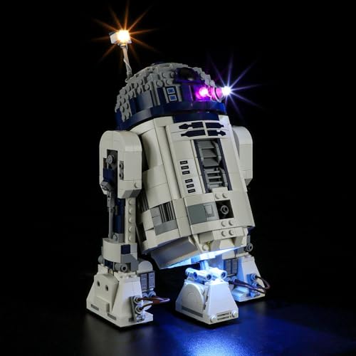 MENZAVA Licht-Set Kompatibel Mit 75379 R2-D2 Star Wars - Led-Beleuchtungsset Für Bausteinen Modell - Modell Set Nicht Enthalten von MENZAVA