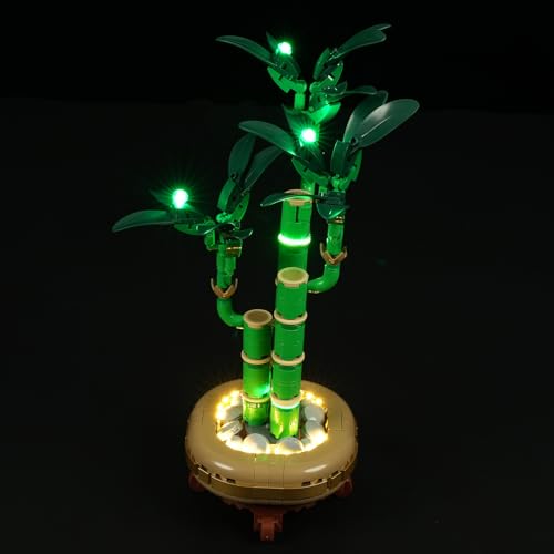 MENZAVA Licht-Set Kompatibel Mit Lego 10344 Glücks-Bambus Botanical Collection - Led-Beleuchtungsset Für Bausteinen Modell - Modell Set Nicht Enthalten von MENZAVA
