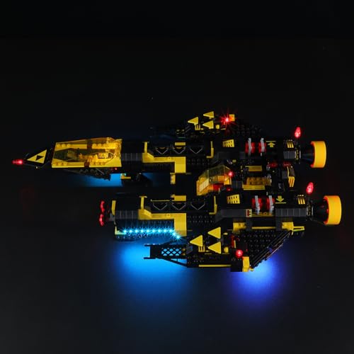 MENZAVA Licht-Set Kompatibel Mit Lego 10355 Blacktron Renegade Icons - Led-Beleuchtungsset Für Bausteinen Modell - Modell Set Nicht Enthalten von MENZAVA