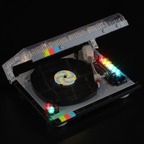 MENZAVA Licht-Set Kompatibel Mit Lego 40699 Retro-Plattenspieler - Led-Beleuchtungsset Für Bausteinen Modell - Modell Set Nicht Enthalten von MENZAVA