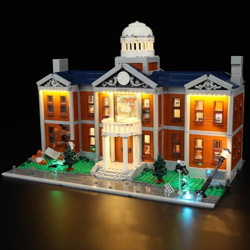 MENZAVA Licht-Set Kompatibel Mit Lego 76294 X-Men: X-Mansion - Led-Beleuchtungsset Für Bausteinen Modell - Modell Set Nicht Enthalten von MENZAVA