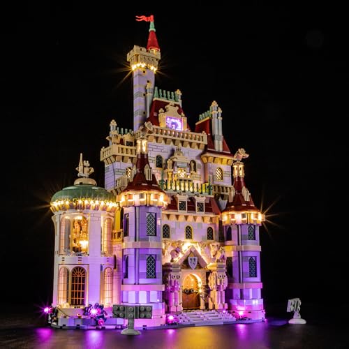 MENZAVA Licht-Set Kompatibel Mit Lego Das Schloss aus „Die Schöne und das Biest“ 43263 - LED-Beleuchtungsset Für Bausteinen Modell - Modell Set Nicht Enthalten MENZAVA Licht-Set Kompatibel Mit Lego Das Schloss aus „Die Schöne und das Biest“ 43263 - LED-Beleuchtungsset Für Bausteinen Modell - Modell Set Nicht Enthalten von MENZAVA