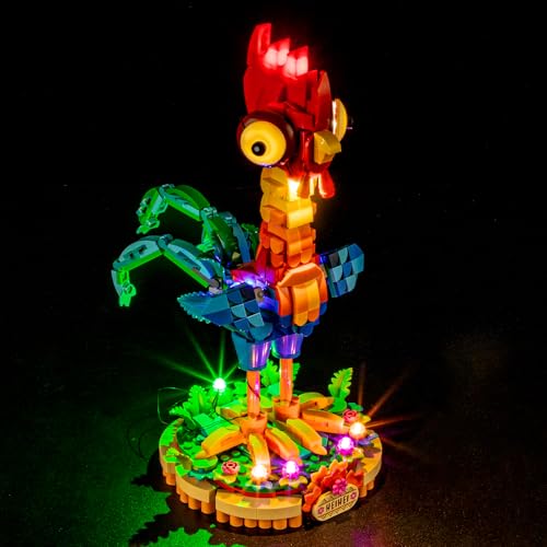MENZAVA Licht-Set Kompatibel Mit Lego Disney Heihei 43272 - LED-Beleuchtungsset Für Bausteinen Modell - Modell Set Nicht Enthalten von MENZAVA