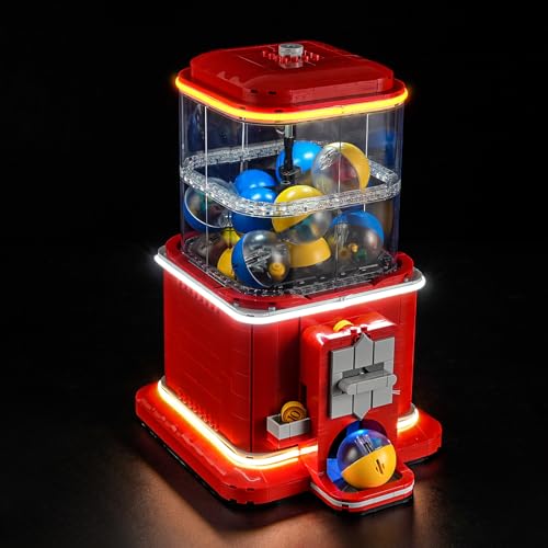 MENZAVA Licht-Set Kompatibel Mit Lego Kaugummiautomat mit Minifiguren Ideas 21358 - LED-Beleuchtungsset Für Bausteinen Modell - Modell Set Nicht Enthalten MENZAVA Licht-Set Kompatibel Mit Lego Kaugummiautomat mit Minifiguren Ideas 21358 - LED-Beleuchtungsset Für Bausteinen Modell - Modell Set Nicht Enthalten von MENZAVA