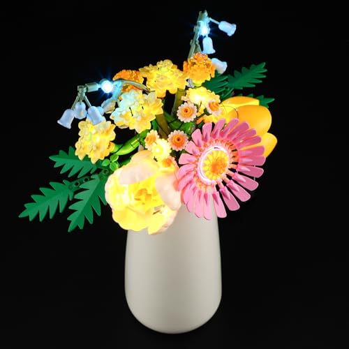 MENZAVA Licht-Set Kompatibel Mit Lego Kleiner Sommerstrauß Botanical Collection 10347 - LED-Beleuchtungsset Für Bausteinen Modell - Modell Set Nicht Enthalten MENZAVA Licht-Set Kompatibel Mit Lego Kleiner Sommerstrauß Botanical Collection 10347 - LED-Beleuchtungsset Für Bausteinen Modell - Modell Set Nicht Enthalten von MENZAVA