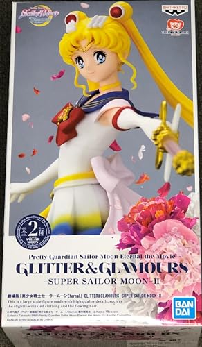 Banpresto BP18850 Actionfigur Super Sailor Moon II Pretty Guardian Sailor Moon Eternal The Movie - Glitter&Glamours 23 cm, Mehrfarbig von Banpresto
