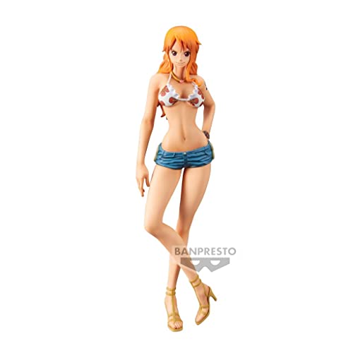 Banpresto BP19393 One Piece Actionfigur Nami, Grandista Nero, 28 cm, Mehrfarbig von Banpresto