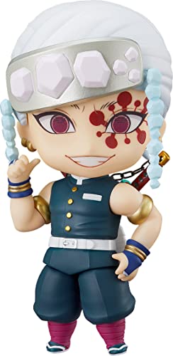 Good Smile Company - Demon Slayer Kimetsu Tengen Uzui Nendoroid Action Figure von MERCHANDISING LICENCE