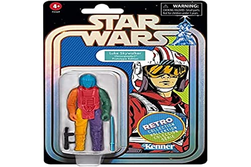 MERCHANDISING LICENCE Hasbro Star Wars - Luke Skywalker Snowspeeder - Figurine Retro Coll. 10cm von Hasbro