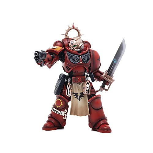 MERCHANDISING LICENCE Bloomage JoyToy Tech - Joytoy Warhammer 40.000 - Blood Angels - Primaris Lieutenant Tolmeron 1/18 Actionfigur (Netz) von MERCHANDISING LICENCE