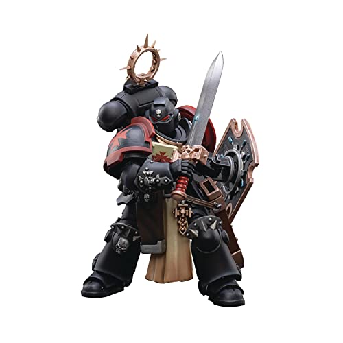 Merchandising Licence Dark Source Trading - Joytoy Warhammer 40K Primaris Black Templar Bladeguard Veteran 1/18 Figure (Net), JOTWMJT2801 von JoyToy