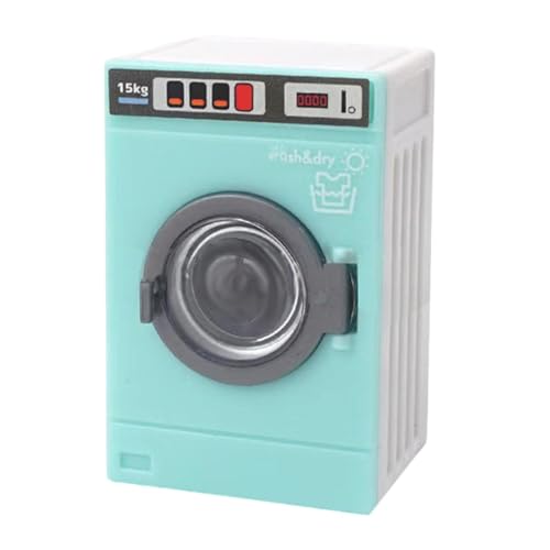 1:12 Mini Puppenhausmöbel, Haushaltsgeräte Waschmaschine für Die Weihnachtsgeschenkparty von MERIGLARE