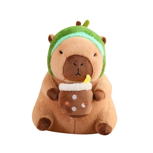 Capybara Plüschtiere, Auto, dekorative Valentinstagsgeschenke, Stofftier für Erwachsene und Teenager, 30cm von MERIGLARE