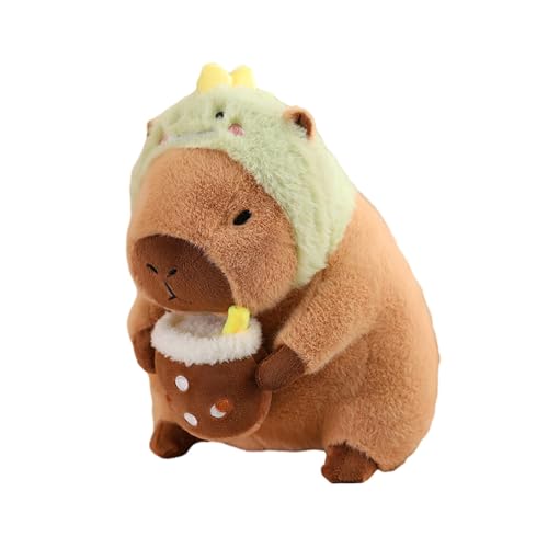 Capybara Plüschtiere, Auto, dekorative Valentinstagsgeschenke, Stofftier für Erwachsene und Teenager, Dinosaurier 30cm von MERIGLARE