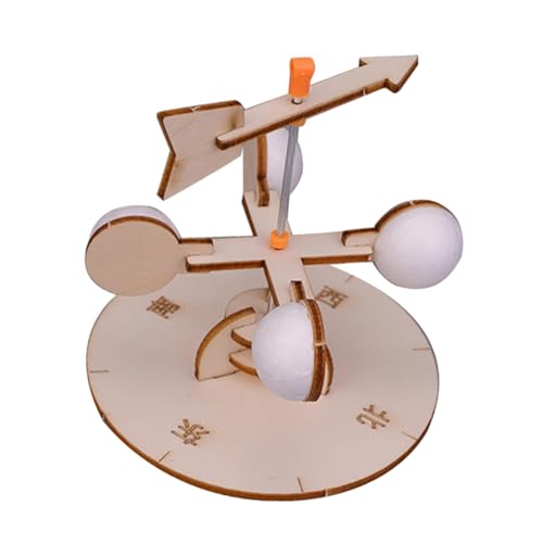 Generic Holzwissenschaftliche Windfahnen Spielzeugmodellbausätze, Windrichtungsanzeiger in 3D Zusammengebaut von MERIGLARE