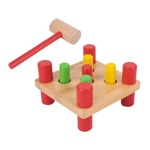 Holzhammer-Spielzeug für Kinder, Klopfbank, Holzspielzeug, Holzhammer, Klopfspielzeug für Kinder Holzhammer-Spielzeug für Kinder, Klopfbank, Holzspielzeug, Holzhammer, Klopfspielzeug für Kinder von Generic