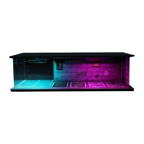 MERIGLARE 1/64 Auto Garage Modell Vitrine DIY für Spielzeugautos Actionfiguren Fahrzeug MERIGLARE 1/64 Auto Garage Modell Vitrine DIY für Spielzeugautos Actionfiguren Fahrzeug von MERIGLARE